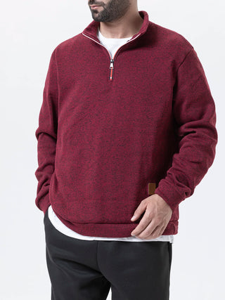 Sudadera Arctic Zip – Cuello Alto