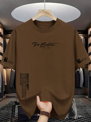 Camiseta Boston Vintage – Oversize Fit