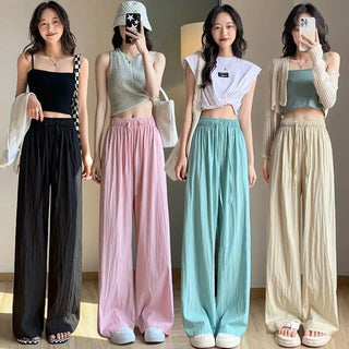 Pantalón Silk Flow – Estilo Coreano