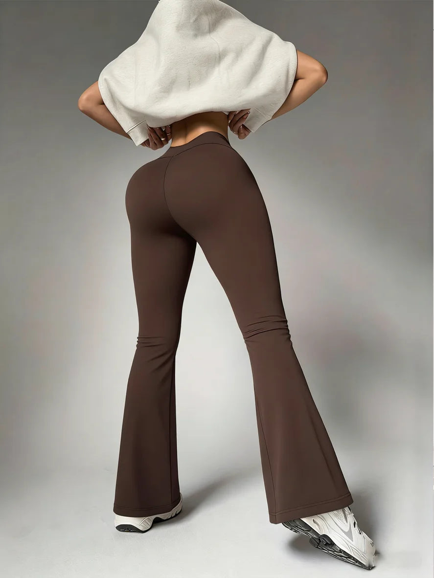 Pantalón Flare Fit – Estilo Deportivo