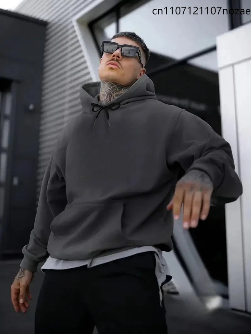 Sudadera Wool Blend – Oversize Fit