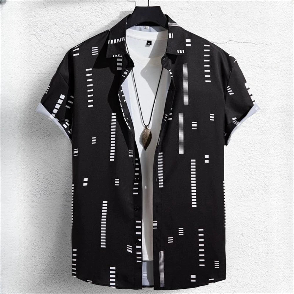 Camisas Geo Print – Summer Fit