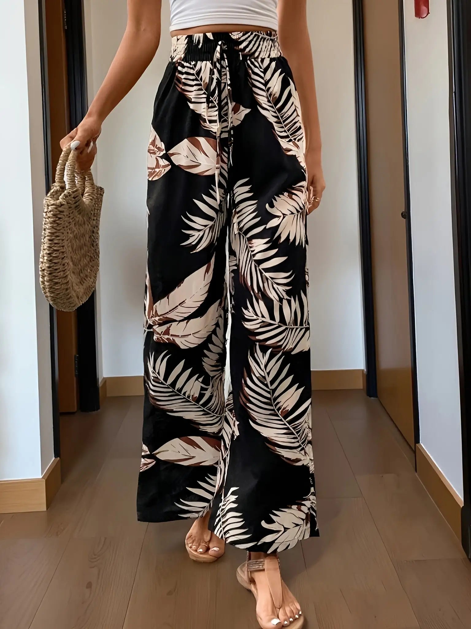 Pantalón Boho Flow – Estilo Estampado