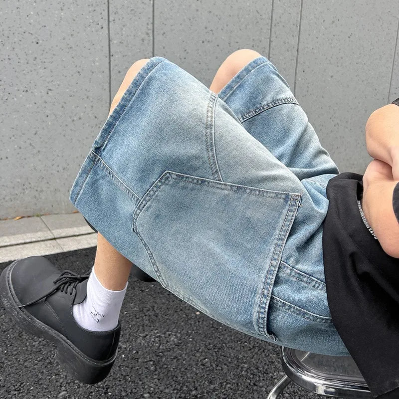 Short Denim Wash – Corte Relajado
