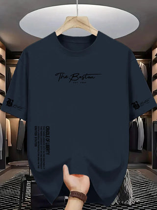 Camiseta Boston Vintage – Oversize Fit