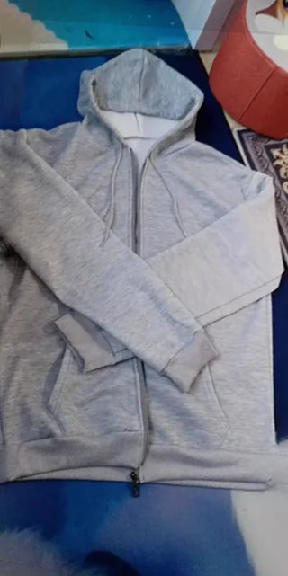Sudadera Wool Zip – Hoodie Fit