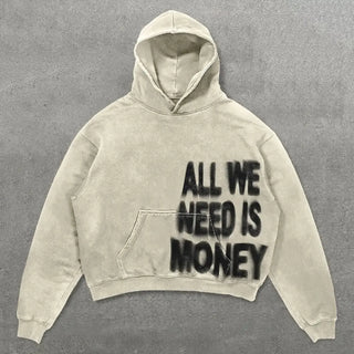 Sudaderas Skull Graphic – Y2K Hoodie