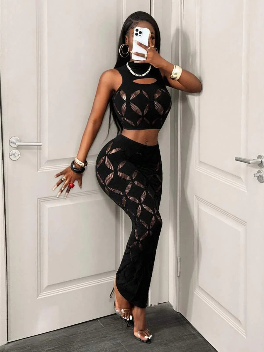 Set Club Mesh – Estilo Sexy 2P