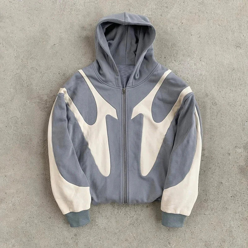 Sudadera Graphic Y2K – Zip Hoodie