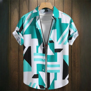 Camisas Geo Print – Summer Fit