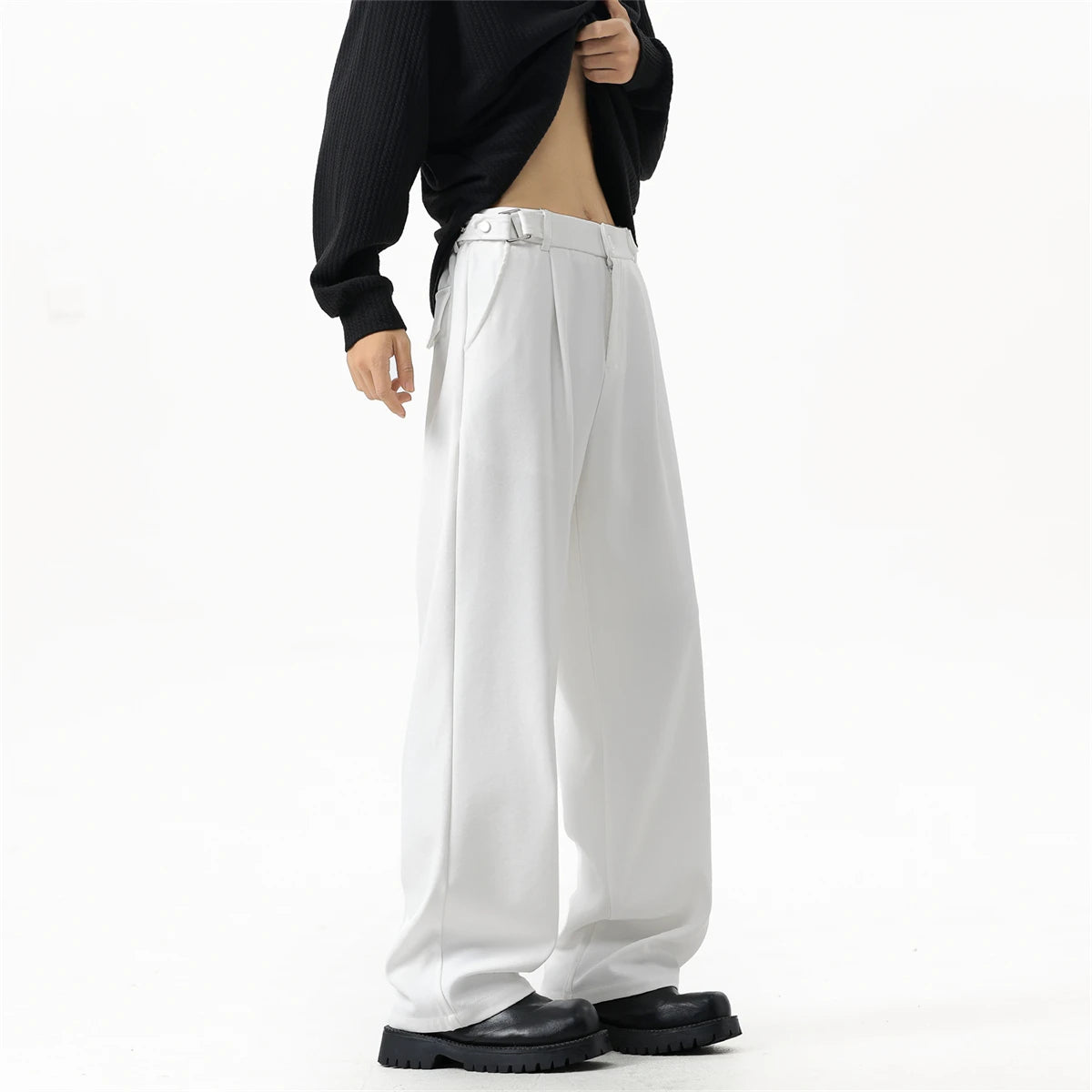 Pantalón Ivory Tailor – Corte Amplio
