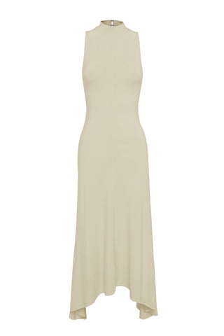 Vestido Maeve Midi – Amarillo Mantequilla