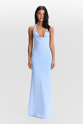 Vestido Harper Chic – Azul Elegante