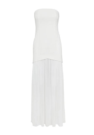Vestido Gigi Maxi – Blanco Chic