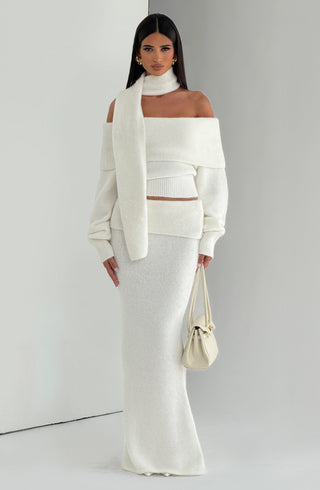Andie Maxi Skirt - Ivory