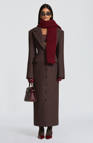 Jeanie Scarf - Burgundy