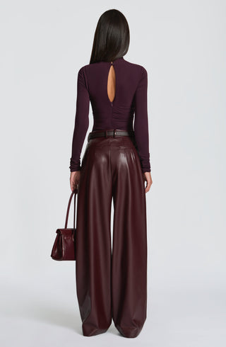Pearson Bodysuit - Plum