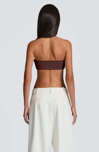 Simi Top - Plum Brown