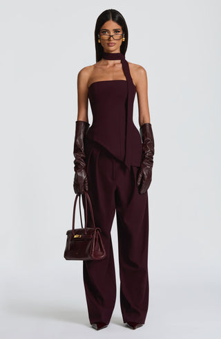 Sloan Top - Plum