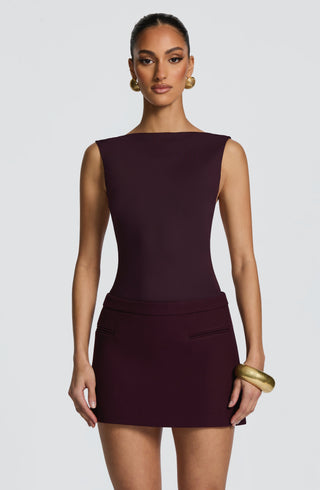 Tori Bodysuit - Plum