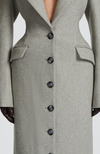 Ursula Coat - Light Grey