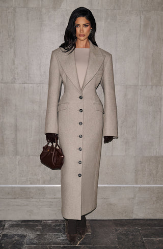 Ursula Coat - Light Grey