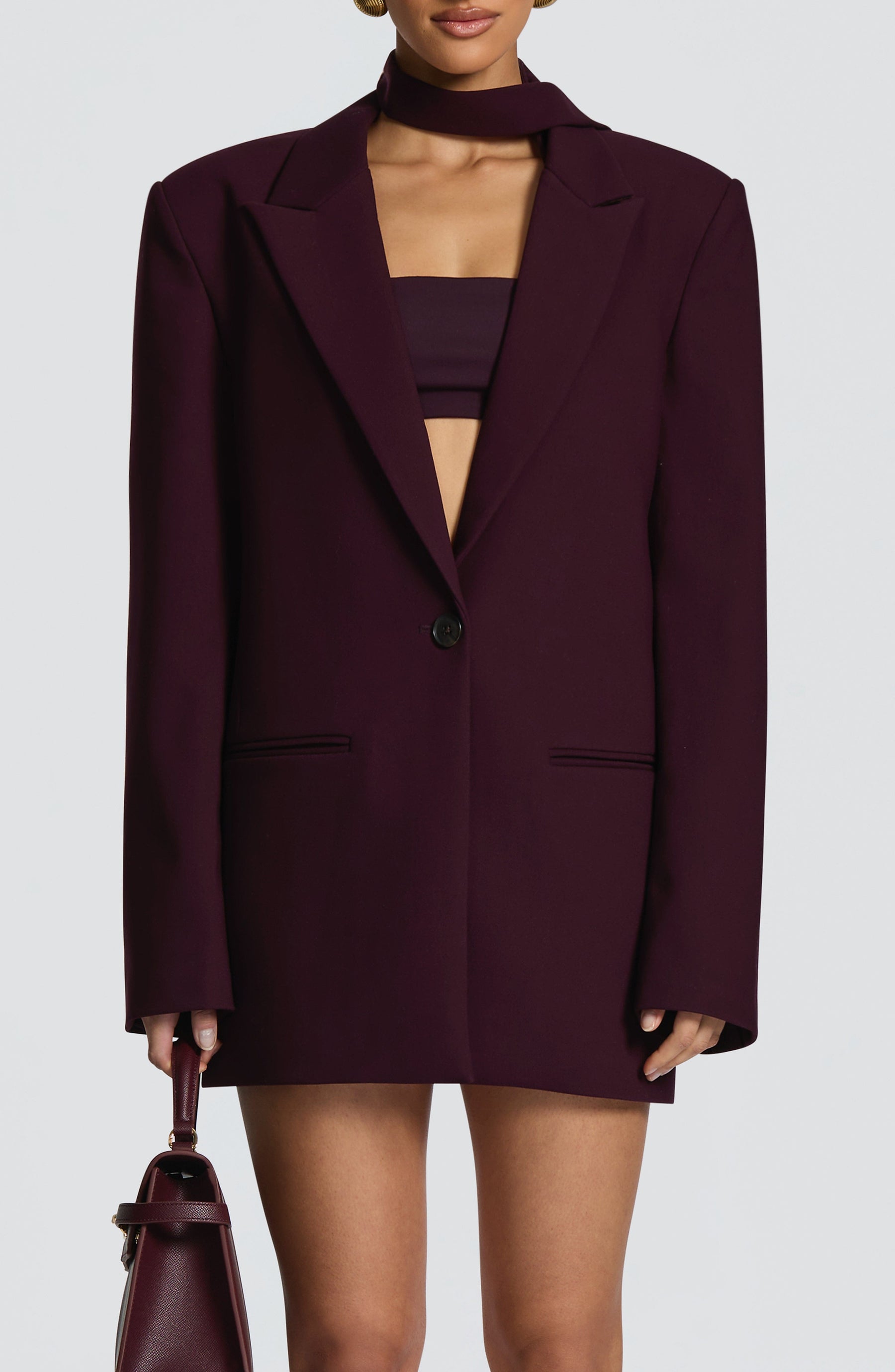 Vinnie Scarf - Plum